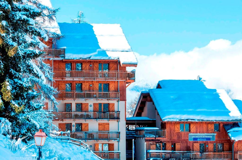Residence Goelia Les Chalets De Wengen La Plagne Zewnętrze zdjęcie